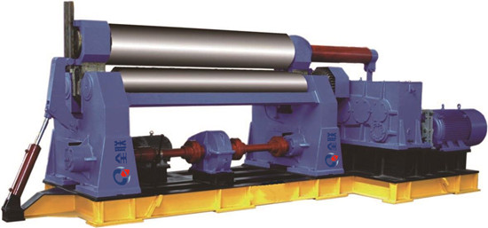 水平下(xia)調式三輥卷闆機(ji)