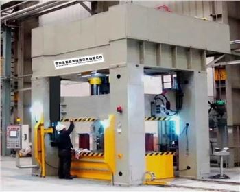 框(kuang)架式SMC液壓(yā)機設備結(jié)構說明