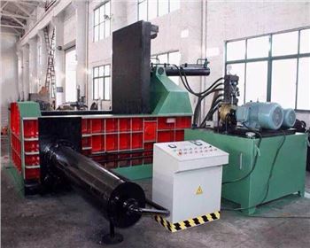 卧式(shi)金屬液(yè)壓打包(bāo)機