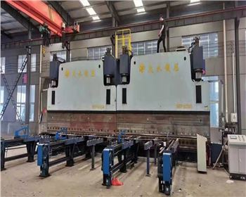 雙(shuang)機聯動電液伺服(fú)數控折彎機搬遷(qiān)移機安裝大修改(gǎi)造